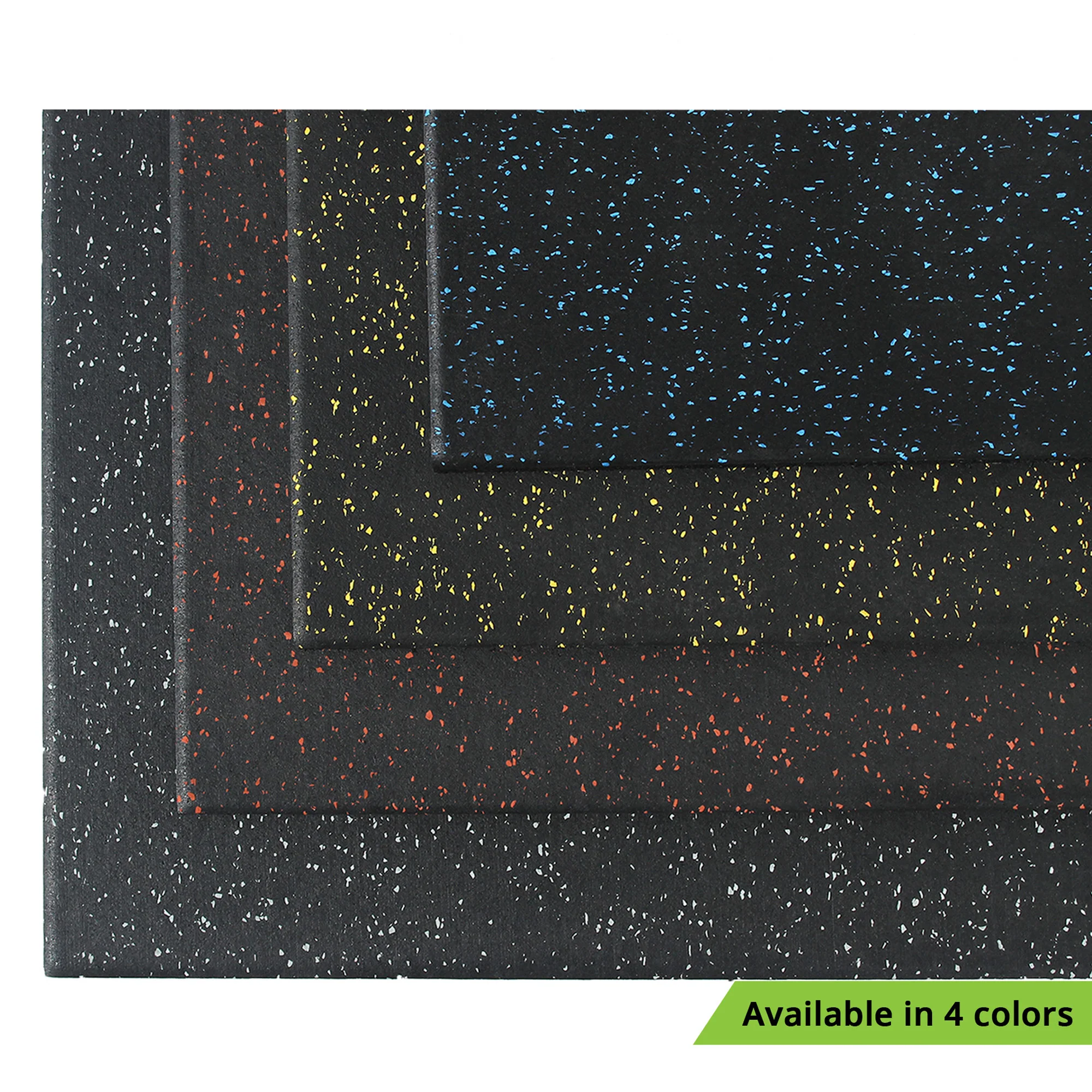 TerraFit® Duo Interlocking Gym Floor Tile (Grey) 1m x 1m - Image 2